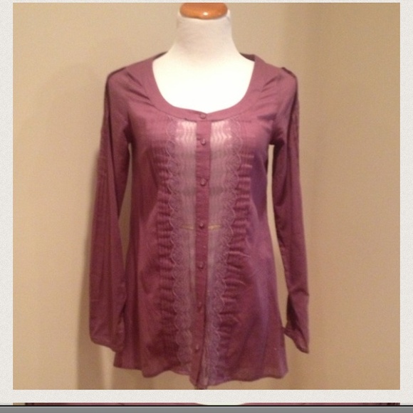 Free People mauve tunic - Picture 1 of 2